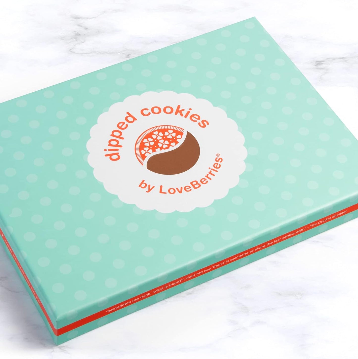 A Gift Inside Sweet Love Chocolatey Covered Sandwich Cookies Gift Box