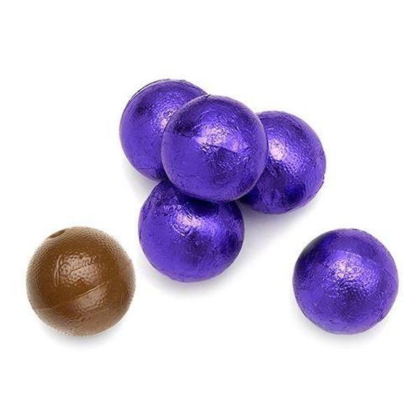 ThayerPurple Foil Wrapped Double Chocolate Balls 3lbs