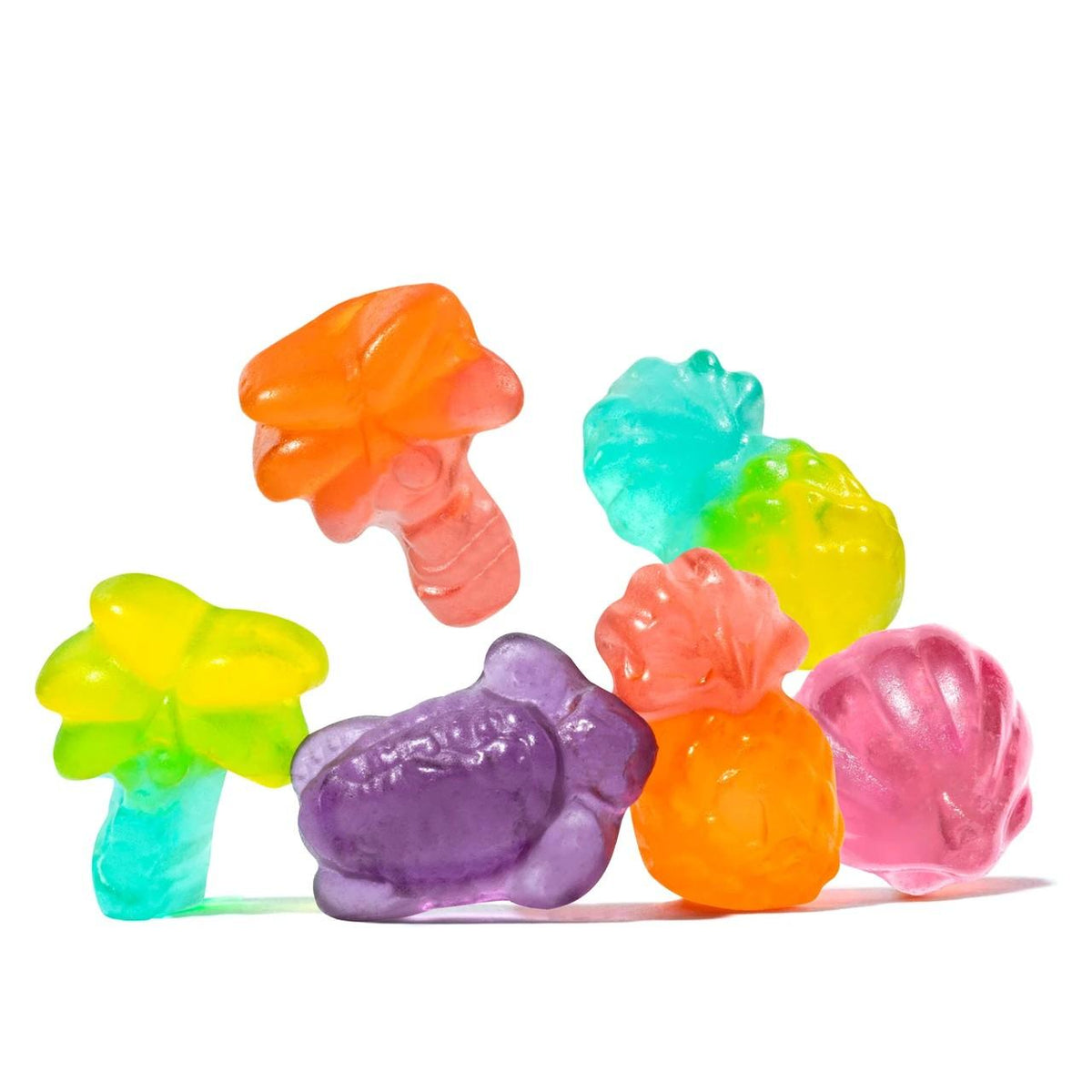 Albanese Tropical Summer On Vacay Soft Gummy Mix, 5 lb Large Pack Assorted Fruity Candies, Made with Sugar Delicious Snacks