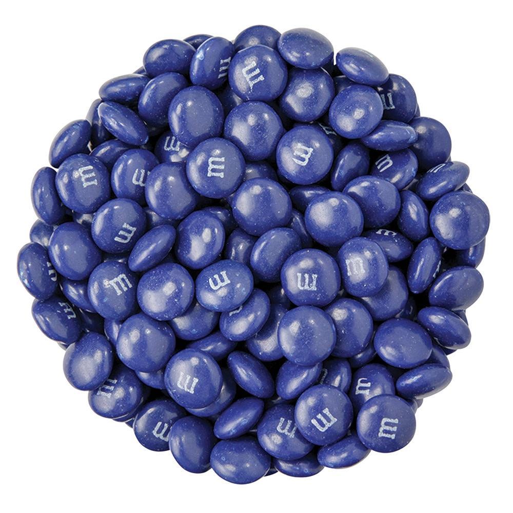 M&M'S Colorworks Dark Blue Coated Chocolate Snack, 5 lb Bulk Bag, Dessert-Worthy Treat with Rich Chocolate Flavor