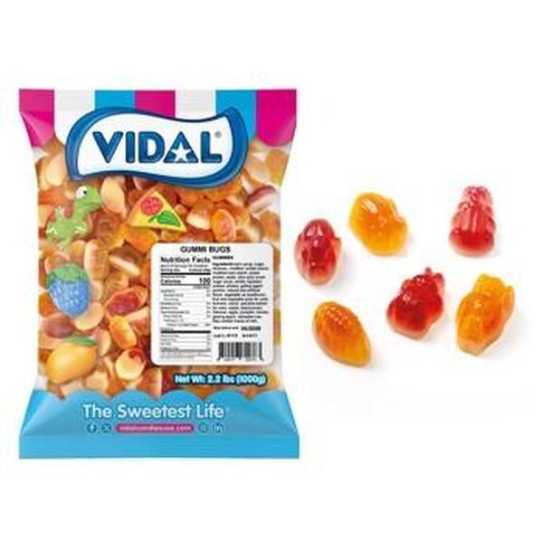 ThayerVidal Bug Insect Gummies - Assorted Fruit Flavors Sweet Candies, 2.2 lbs Delicious Snacks