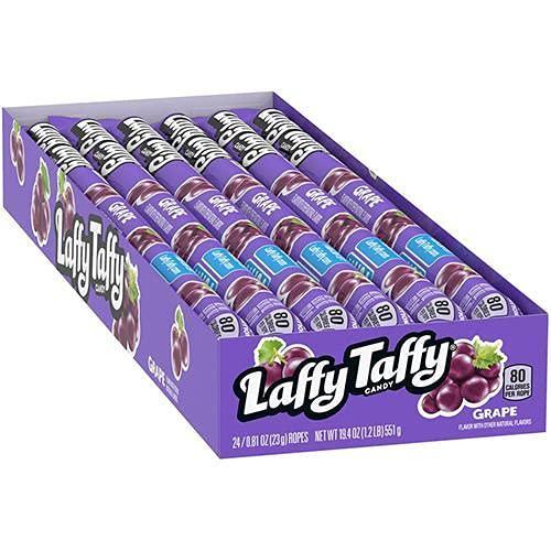 ThayerLaffy Taffy Grape Ropes 24 count