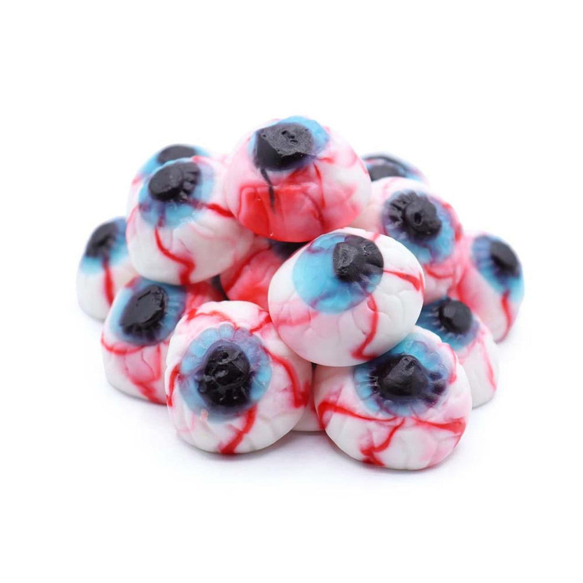 Vidal Halloween Bloody Eyeball Gummy Candy, 4.4 lb Bulk Bag, Chewy Treats, Gummy Food, Candy Snack, Sweets