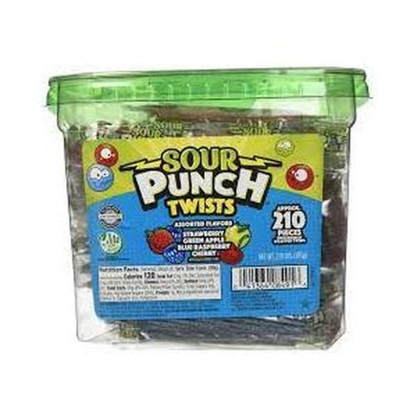 ThayerSour Punch Twists 210 count tub