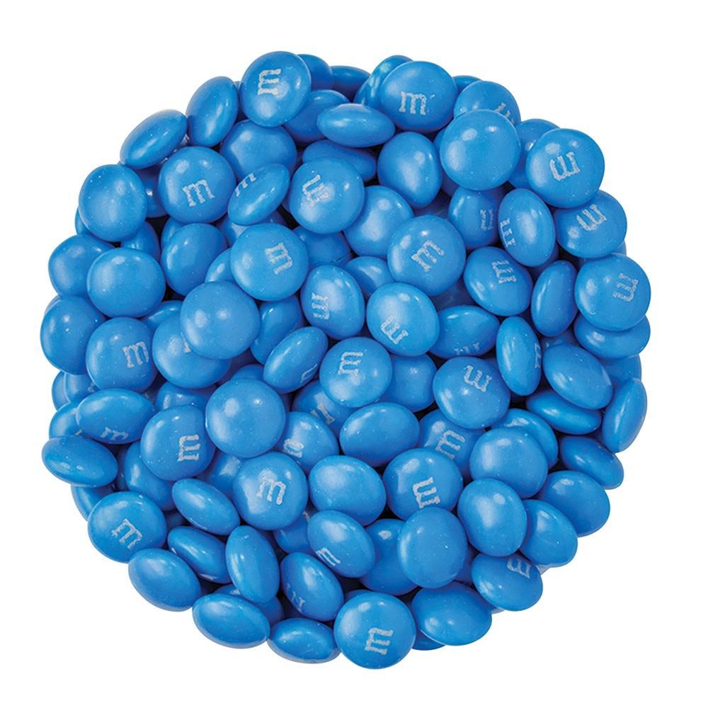 BLUE M&M's Colorworks Sweet Chocolate Candies, 5lb Bulk Bag, Flavorful Large Pack Snack for Parties