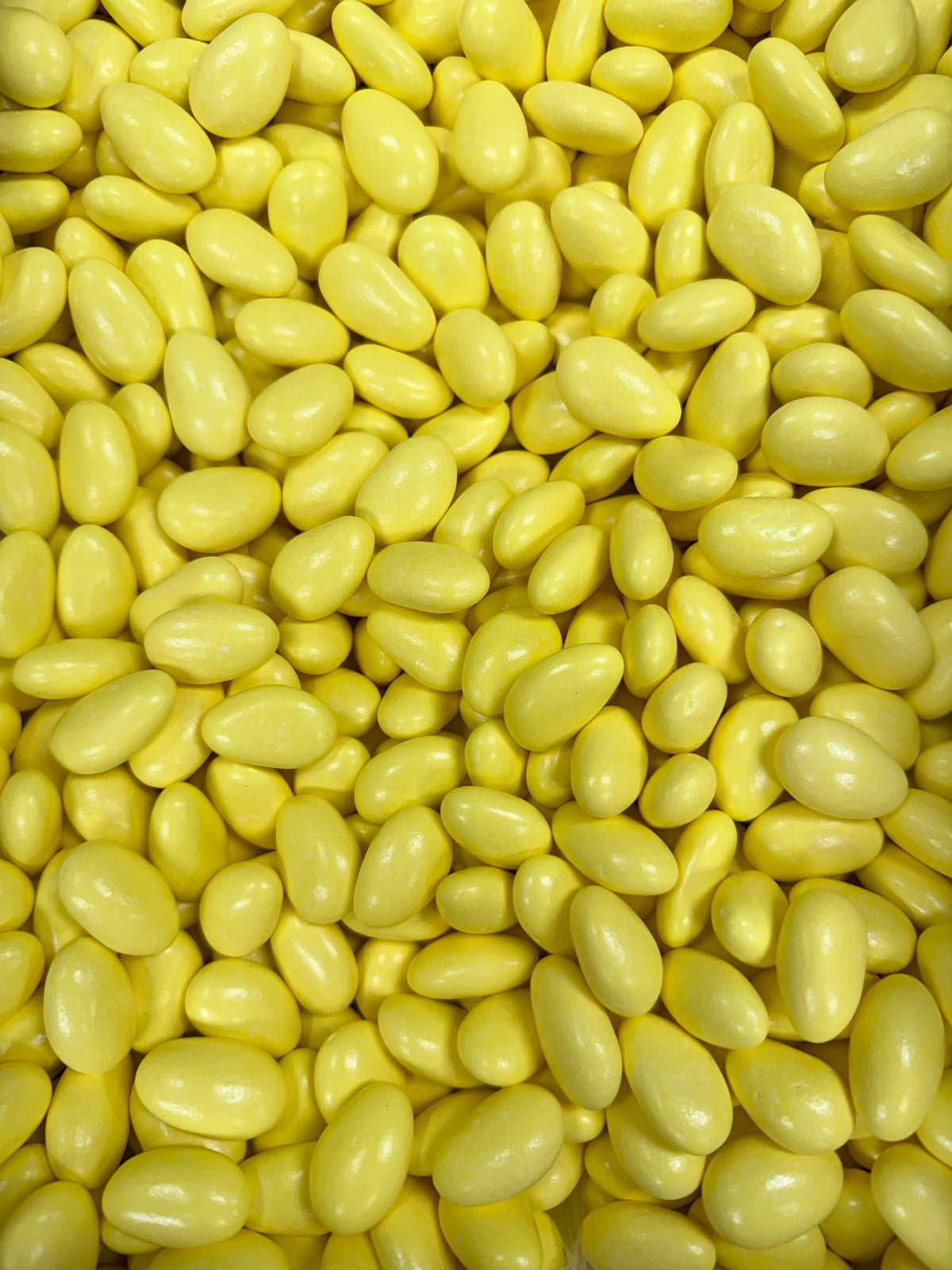 Premium Yellow Lemon Jordan Almonds, Bulk Pack 5lb Snack - Sweet Candy for Parties
