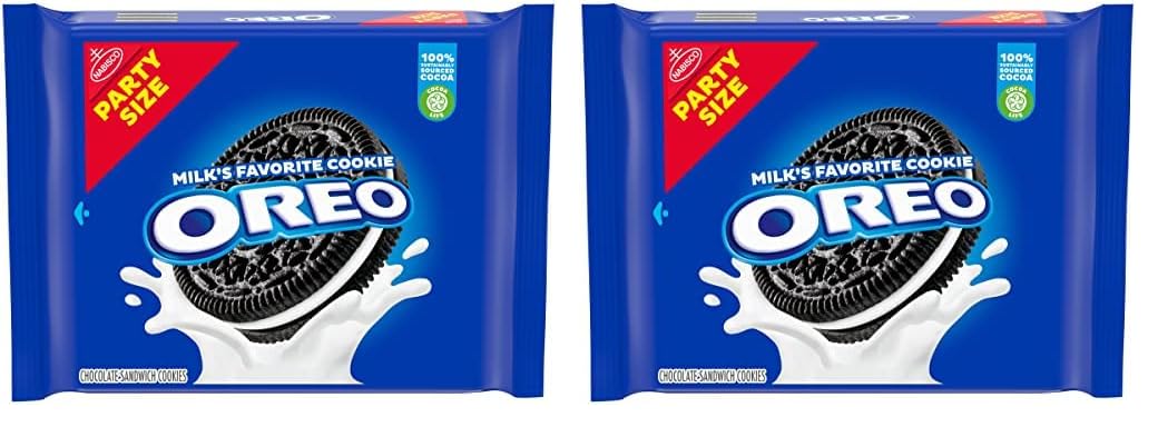 OREO Chocolate Sandwich Cookies, Family Size, 3 Packs