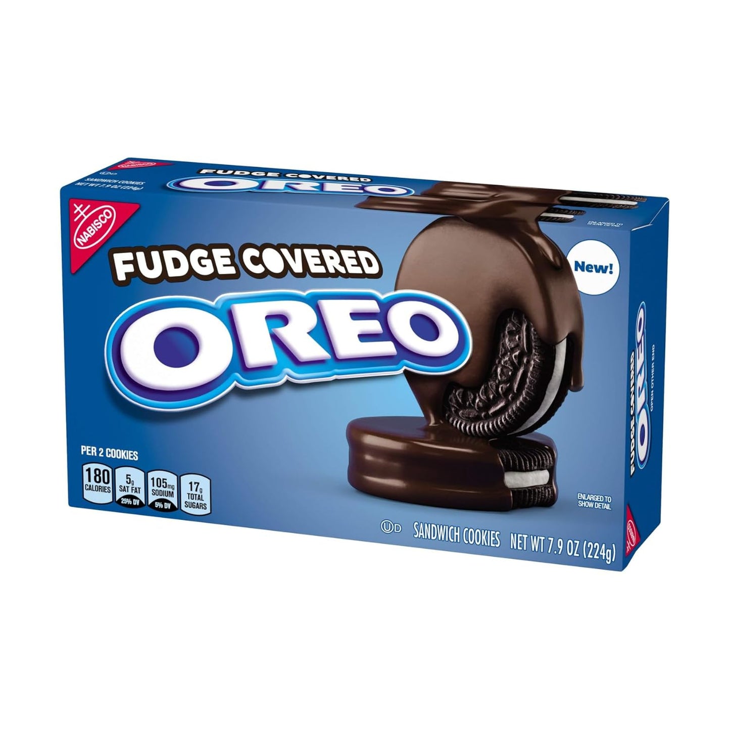 Christie Oreo Fudge Covered Chocolate Sandwich Cookies, 224g/7.9oz Shipped from Canada by Trendnsave