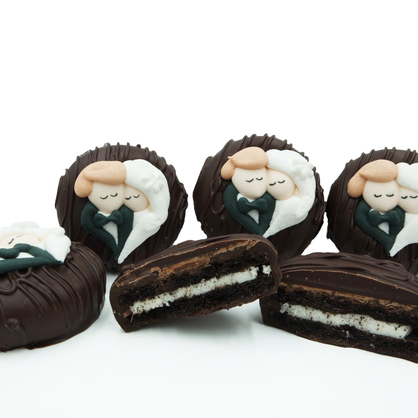 Philadelphia Candies Milk Chocolate Covered OREO Cookies Net Wt 8 oz