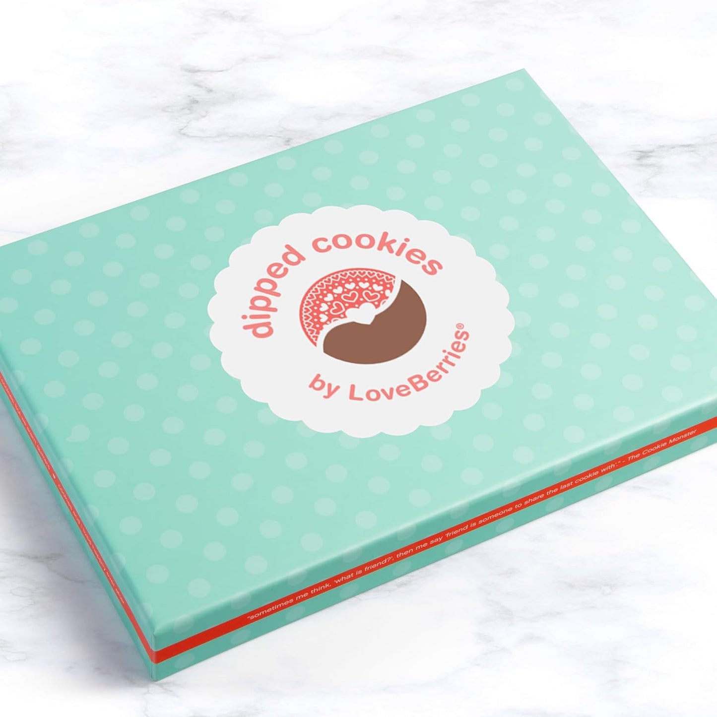 Deluxe Chocolate Dipped Oreos Gift Box - 12 pc