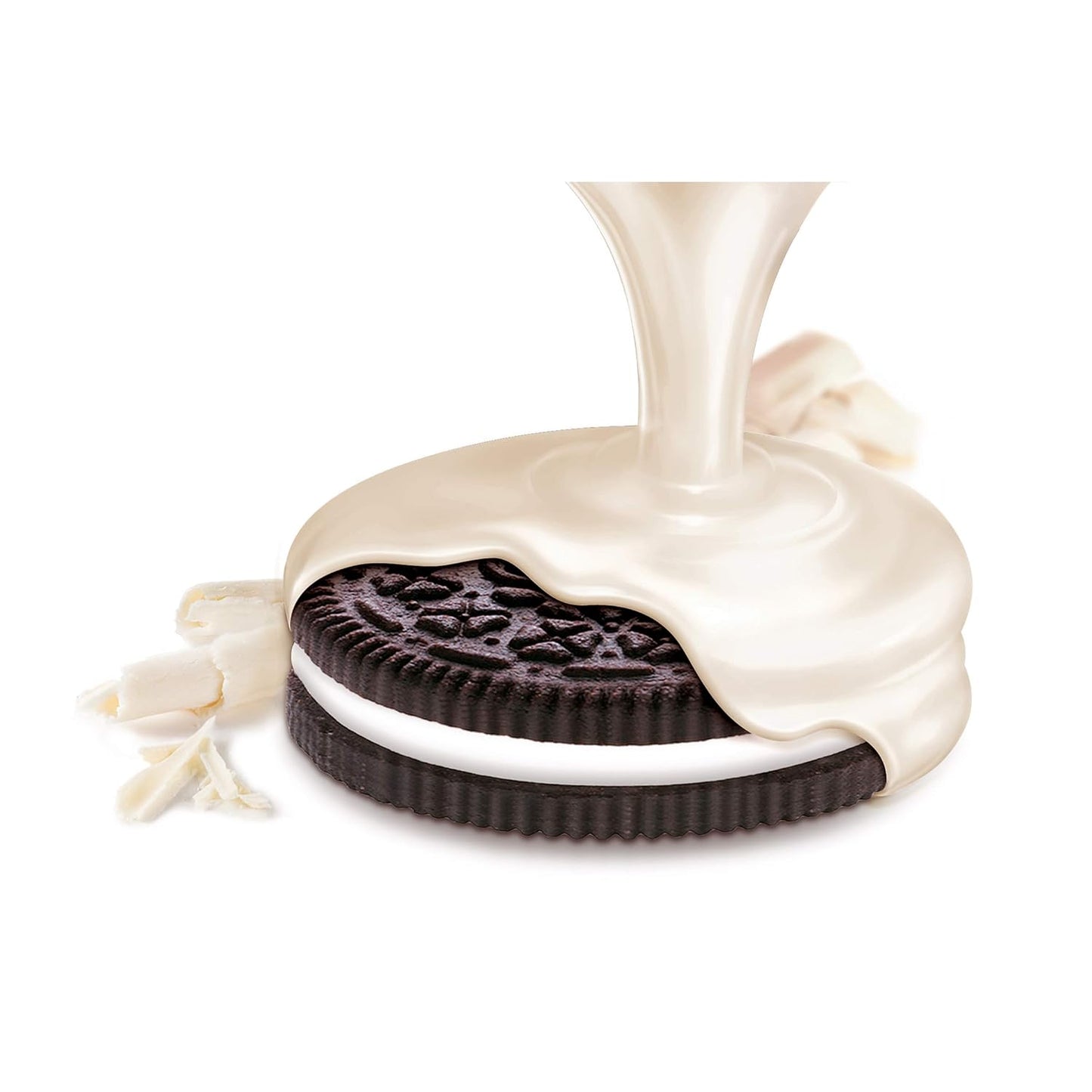 OREO Fudge and White Fudge Covered Chocolate Sandwich Cookies, Holiday Cookies, 1.03 lb Tin