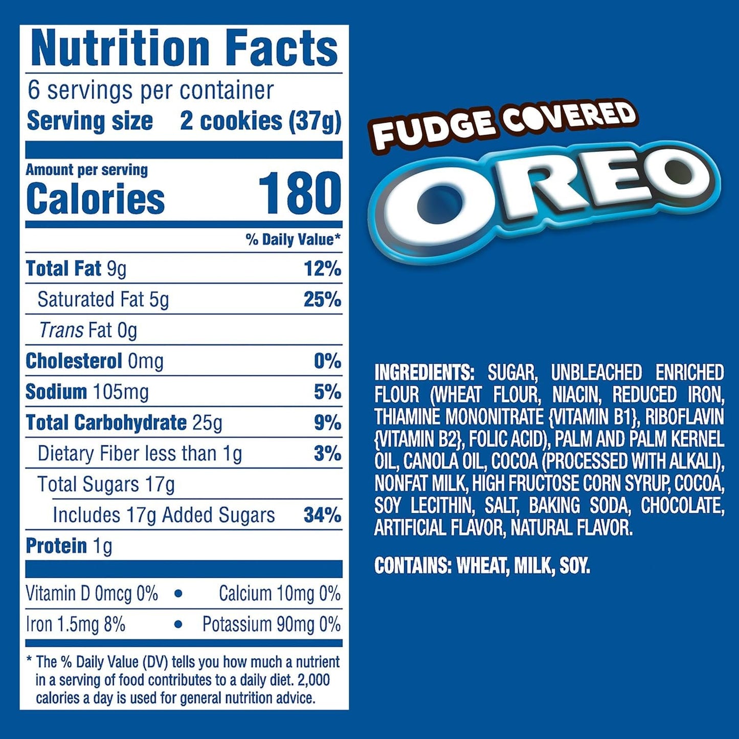 Christie Oreo Fudge Covered Chocolate Sandwich Cookies, 224g/7.9oz Shipped from Canada by Trendnsave
