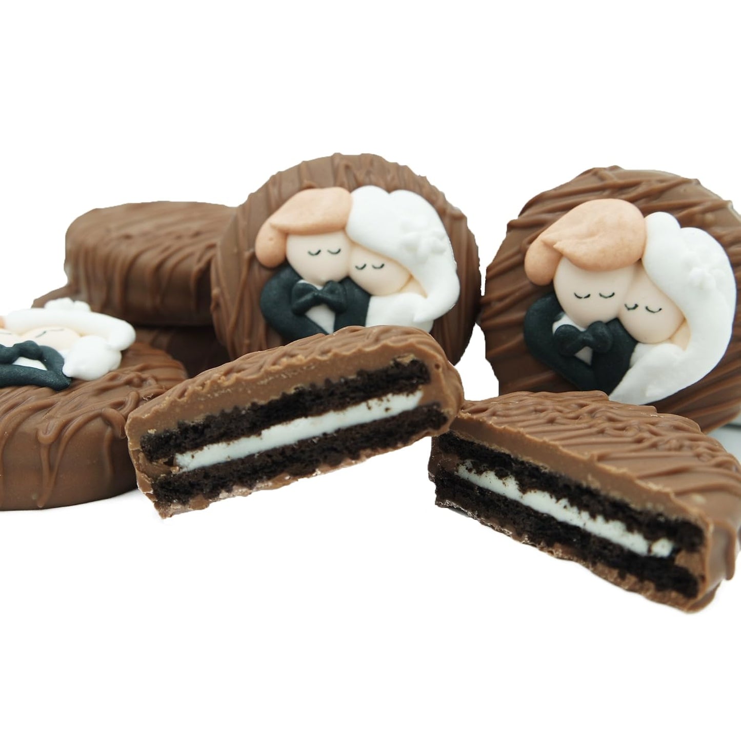 Philadelphia Candies Milk Chocolate Covered OREO Cookies Net Wt 8 oz