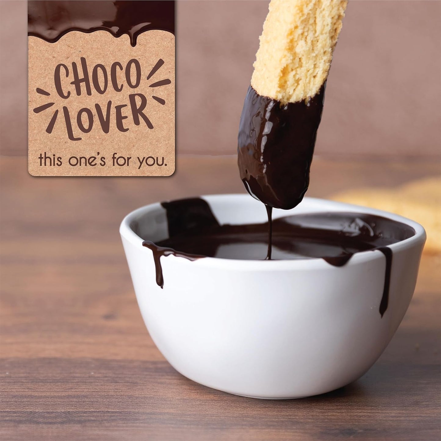 12 Valentines Chocolate Biscotti Gift Box, Gourmet Cookie Gift Basket for Him and Her Food Delivery, Fancy Cookies Gift Baskets Ideas for Wife Mother Husband