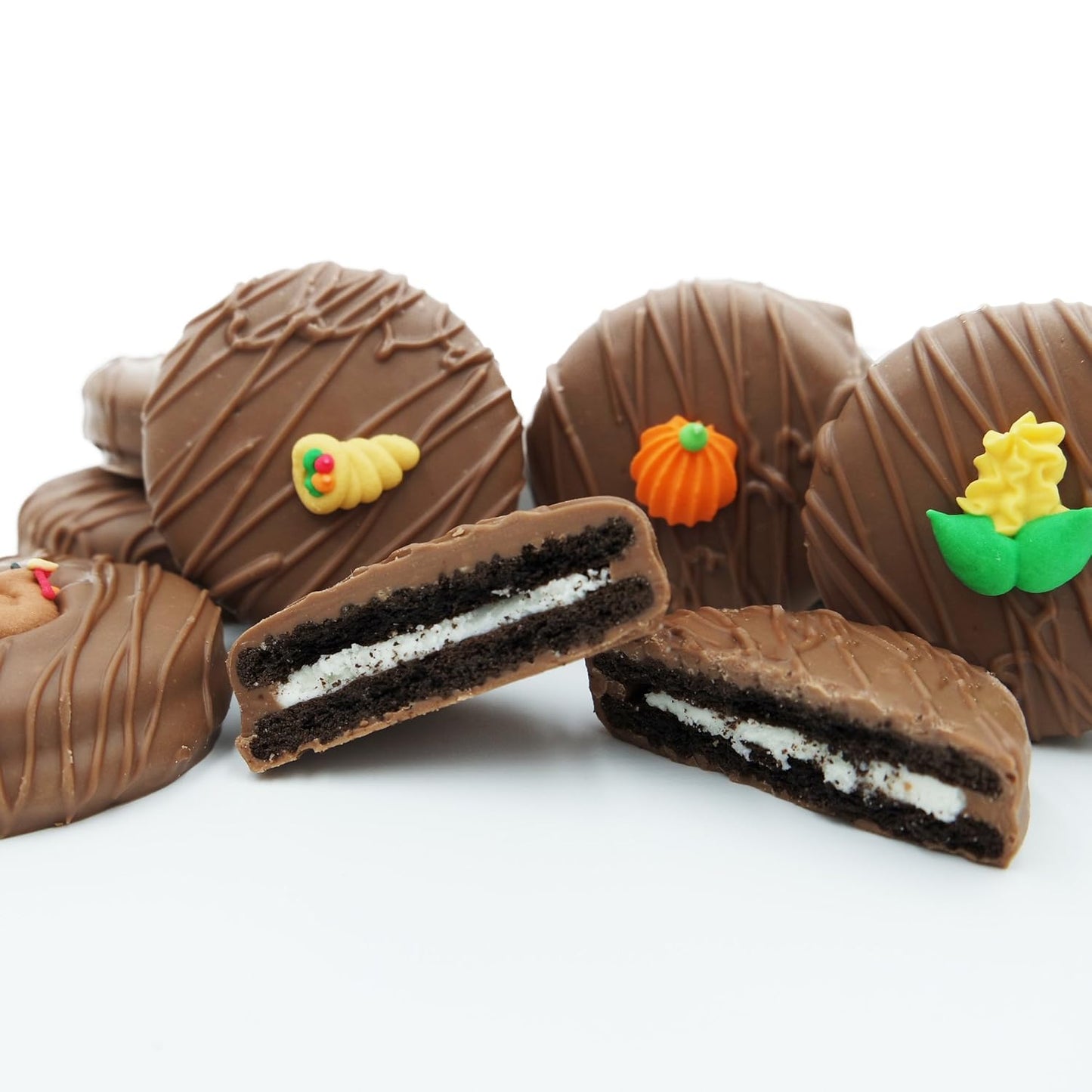 Philadelphia Candies Milk Chocolate Covered OREO Cookies Net Wt 8 oz