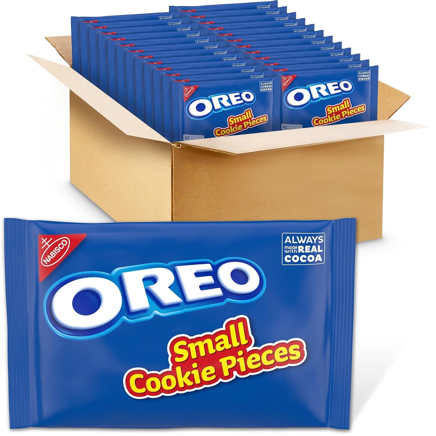 OREO Fudge Covered Chocolate Sandwich Cookies, Original Flavor, 12 - 7.9 oz Boxes
