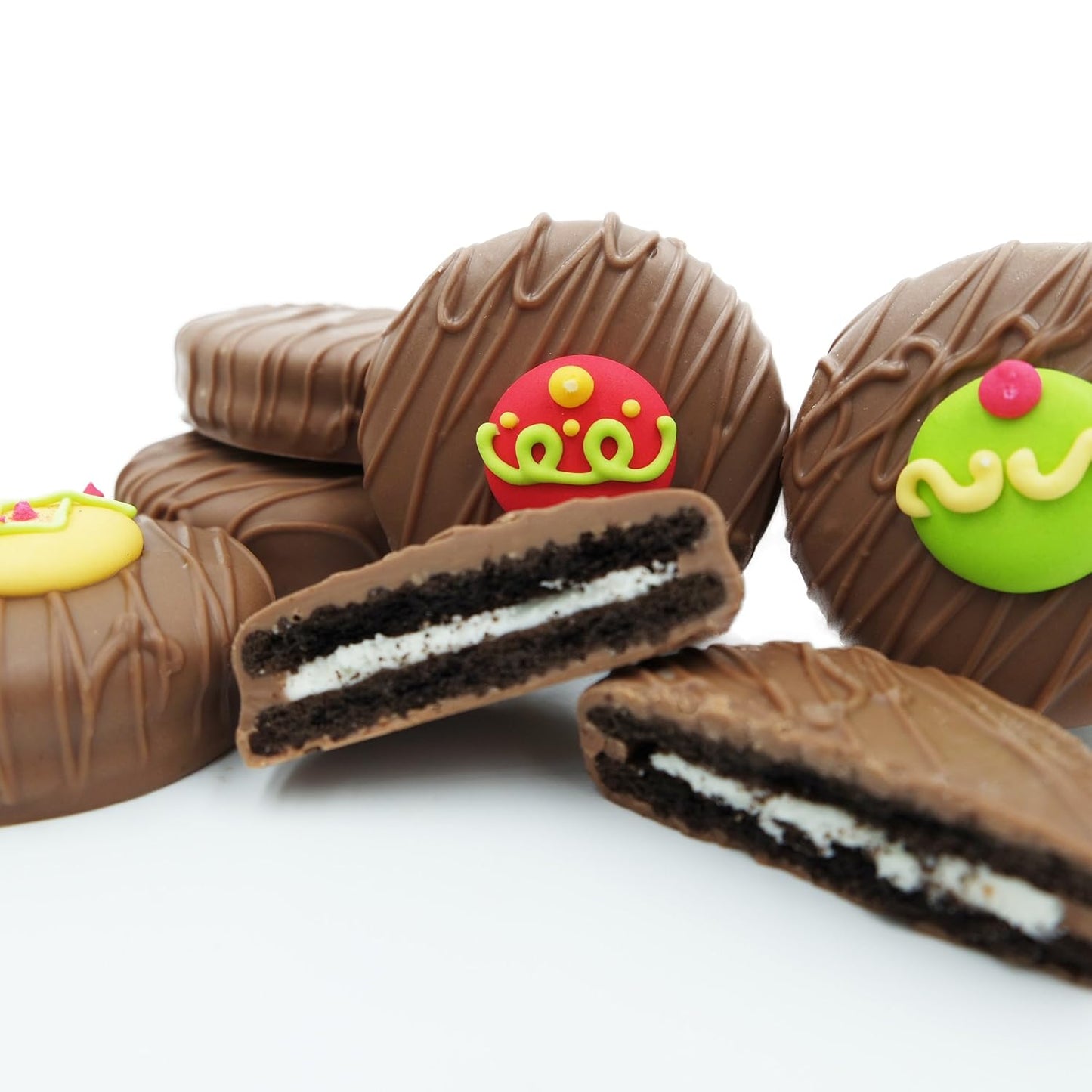 Philadelphia Candies Milk Chocolate Covered OREO Cookies Net Wt 8 oz