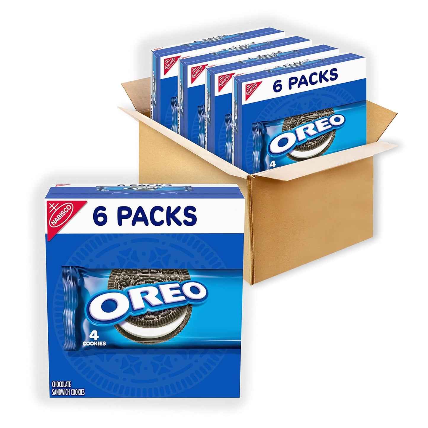 OREO Chocolate Sandwich Cookies, Family Size, 3 Packs