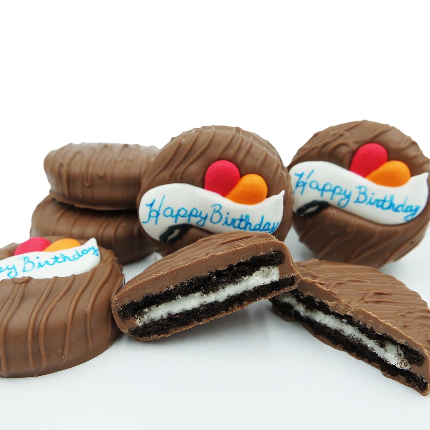 Philadelphia Candies Milk Chocolate Covered OREO Cookies Net Wt 8 oz
