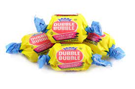 Dubble Bubble Gum Individually Wrapped Pieces 5lb Bulk
