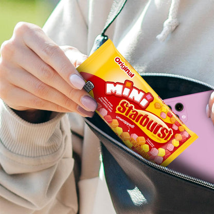 Starburst Mini Original Fruit Chews 1.85 oz 24 Count Assorted Fruity Candy Bags