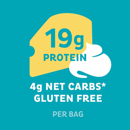 Quest Protein Chips, Cheddar & Sour Cream Flavor, 1.1 oz, 8 Count - High Protein Tortilla-Style Snack for Active Lifestyles