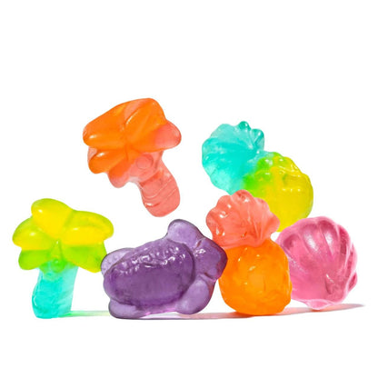 Albanese Tropical Summer On Vacay Soft Gummy Mix, 5 lb Large Pack Assorted Fruity Candies, Made with Sugar Delicious Snacks