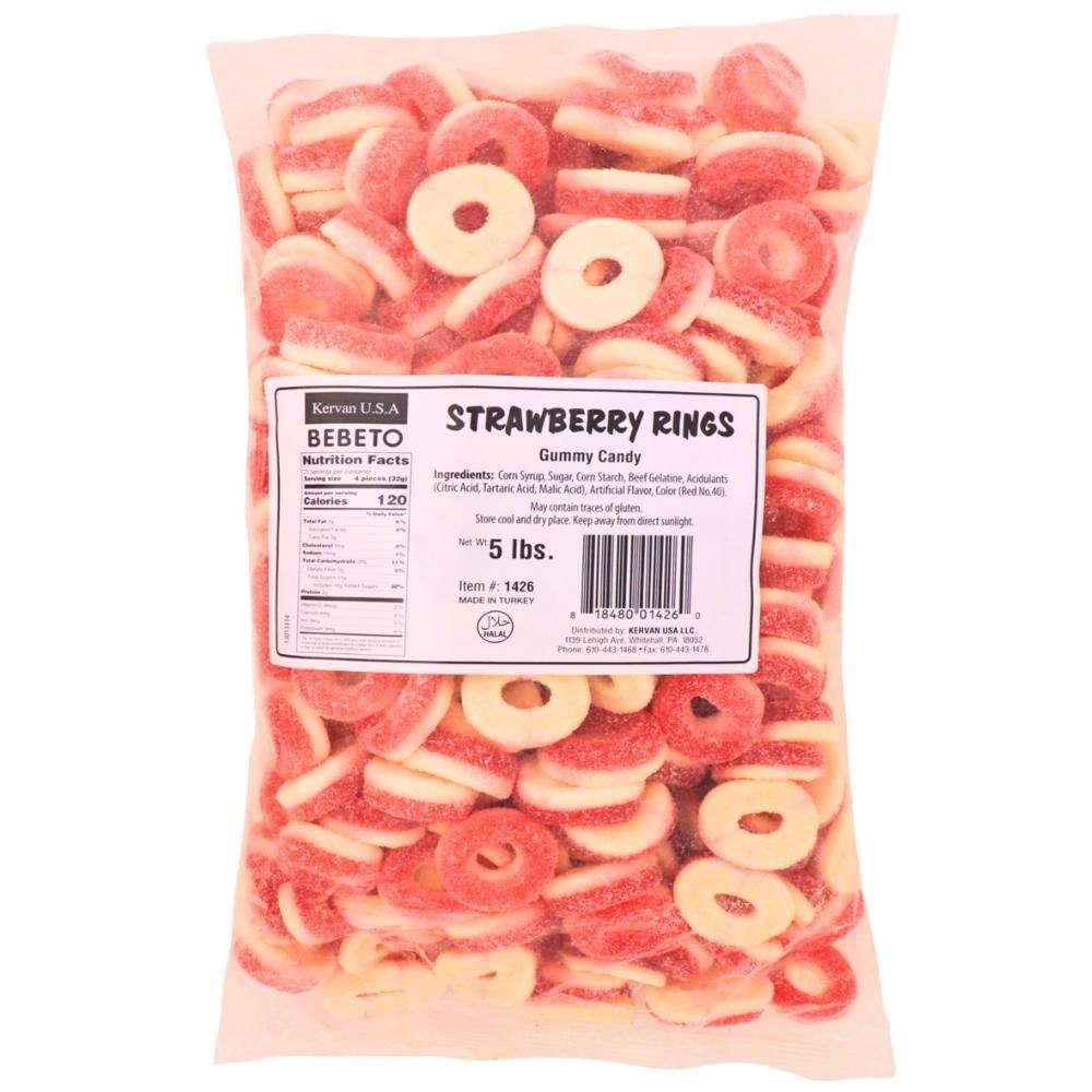 ThayerKervan Strawberry Rings 5 Pound bag