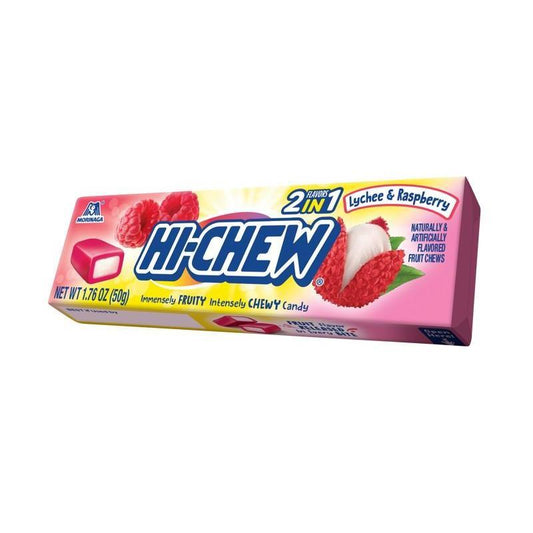 ThayerHi-Chew Chewy Candy Lychee Raspberry 1.76oz 15ct Tray