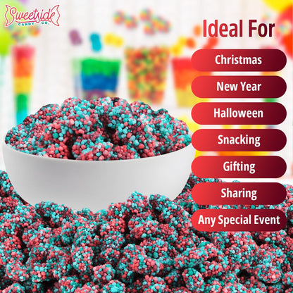 NERDS Very Berry Gummy Clusters, 3lb Bagged Berry Mix Candy - Crunchy & Chewy Bulk Treats for Parties, Candy Buffets