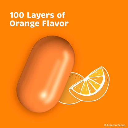 Tic Tac Orange Sugar Breath Mints, 1.7 oz, 12-Pack, Pocket-Size Fresh Breath Candy for Everyday Use