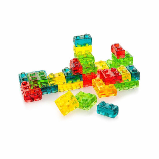 Clever Building Block Assorted Gummies Candy, 2.2lb Bulk Pack