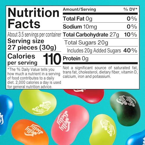Jelly Belly Endless Summer Collection Jelly Bean Sweets, 1 oz, 30 Pieces Assorted Fruit Candy Bags