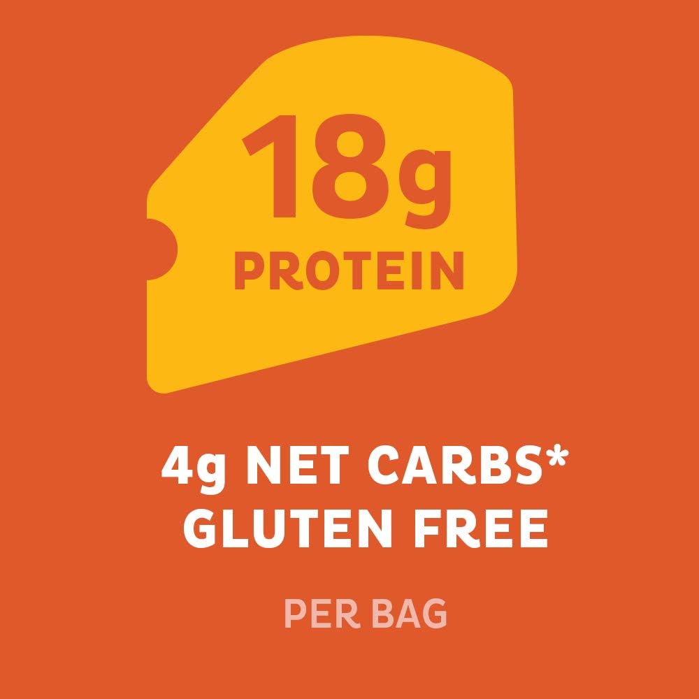 Quest Nacho Cheese High Protein Tortilla Style Chips - 1.1 oz, 8 Count, Ambient Temp, Low Carb Cheesy Snack for Active Lifestyles