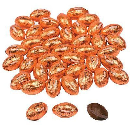 Palmer Pure Chocolate Sweet Snack, Foil-Wrapped Football-Shape Balls, 5 lbs Bulk Pack