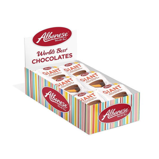 Albanese GIANT Milk Chocolate Peanut Butter Cups 3.49oz 12ct