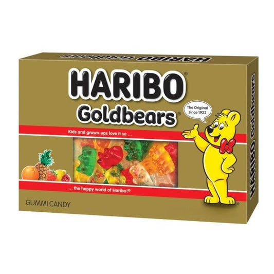 Haribo Goldbears Gummies Theater Box 3.5 oz 12 ct
