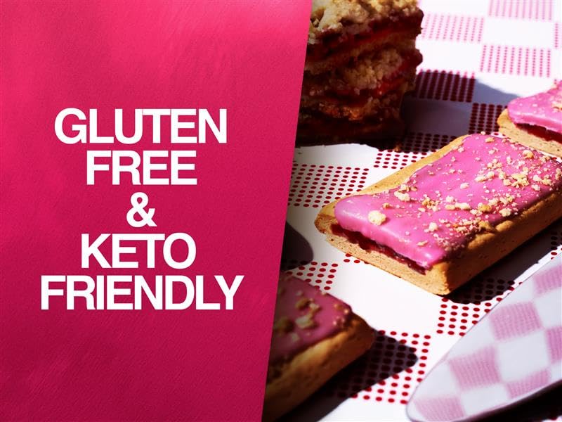 Legendary Protein Pastry Keto Strawberry 10 Count Tray Strawberry Protein Snack
