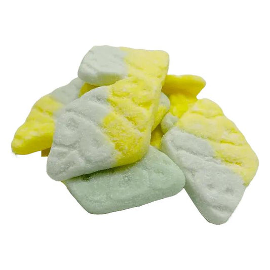 Bubs Swedish Large-Size Tutti Frutti Rhomb Gummy Candy, Bulk Bag, 2.86 lb, Sugar-Sweetened, Room Temperature Storage Friendly