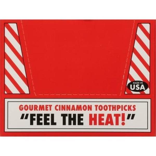 Espeez Oral Old-Fashioned Cinna-Pix Toothpicks, Cinnamon-Sugar Sweetened, 20 Ct
