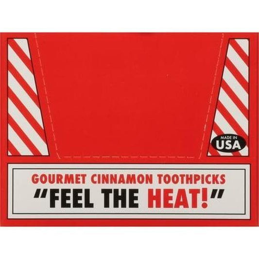 Espeez Oral Old-Fashioned Cinna-Pix Toothpicks, Cinnamon-Sugar Sweetened, 20 Ct