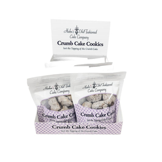 EMPIREHahn’s Crumb Cake Topping Cookies, 2oz 8ct Tray - Delicious Party Snack, Ideal Birthday Treat, Candy Alternative