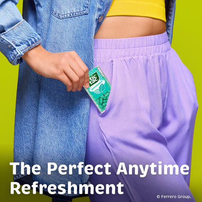 Tic Tac Wintergreen Breath Mints - 1.7oz 12-Pack Pocket-Size Fresh Breath Candy for Everyday Use