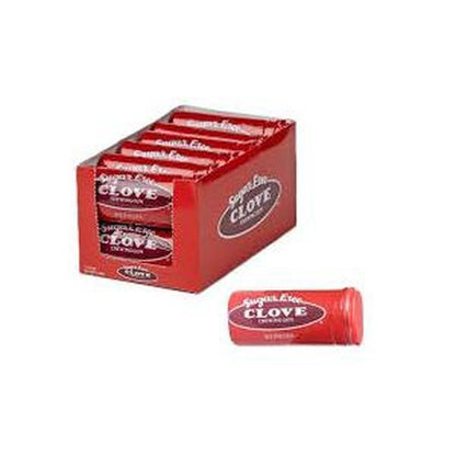 Gerrit Clove Sugar Free Chewing Gum 12 Count Tubes  Classic Clove Flavor Gum | Individually Packaged Retro Gum Treats