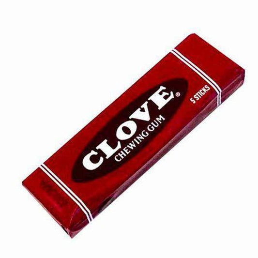 Clove Chewing Gum Sticks 20 Count 5 Sticks Each Tray