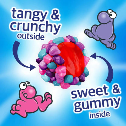 Nerds Blizzard Punch Gummy Clusters, 2.65 oz, 12 Count Crunchy Chewy Fruity Candy (12 pieces)