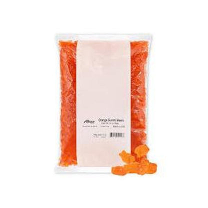 Albanese Orange Gummi Bears 5 Pound Bag Bulk