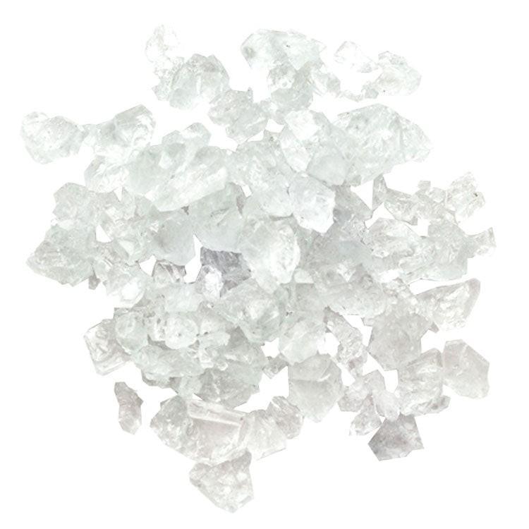 White Rose Crystal Candy, 5 lb Bulk Pack, Large Volume Hard Candy Crystals for Snacks, Food & Beverages