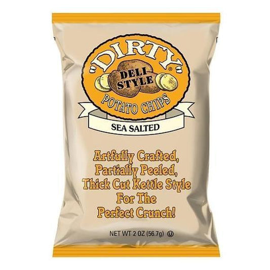 Dirty Kettle Potato Chips Sea Salted 2oz 24 ct