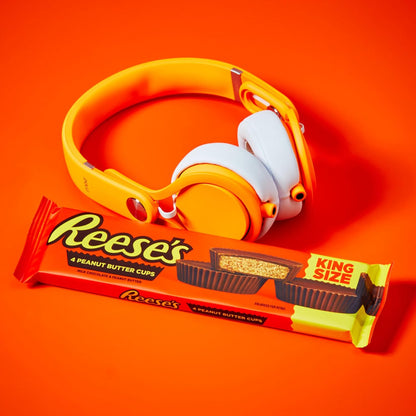 REESES Sticks Chocolate Peanut Butter Wafer Bars, King Size, 24-Count Chocolate Flavored Wafer Snacks